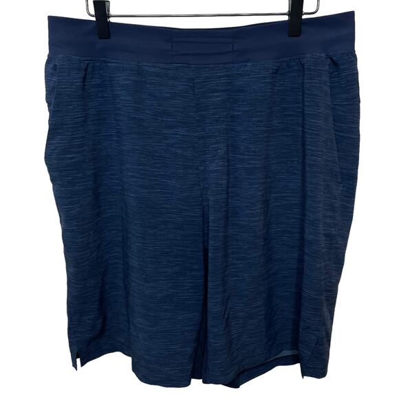 Lululemon Men’s T.H.E. Short Heathered Blue Workout Athletic Training Size Large - Picture 3 of 6